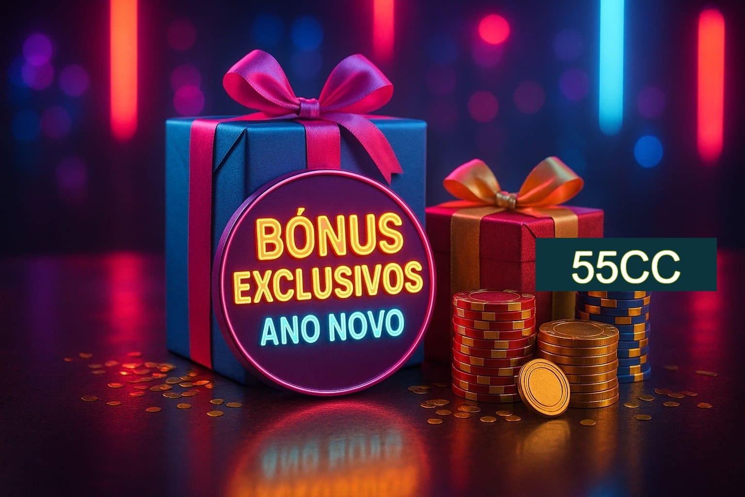 Promoções de Ano Novo no 55CC